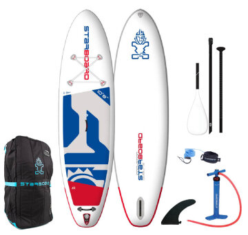 Starboard Inflatable SUP ZEN incl. 3-pcs ABS/Fieberglas Paddle size M 2020