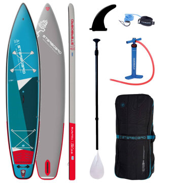 Starboard Inflatable SUP Touring Zen SC 126x30x6, incl.3-pcs ABS/ Fieberglas Paddel M 2021