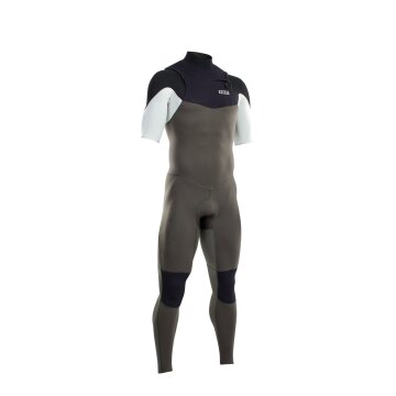 ION-Wetsuit Element 2/2 SS Front Zip men dark olive/white/black 56/XXL 2022