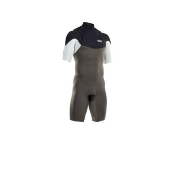 ION-Wetsuit Element 2/2 Shorty SS Front Zip men dark olive/white/black 56/XXL 2022