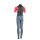 ION-Wetsuit Capture 3/2 SS Back Zip junior steel blue/red/black 104/4 2022