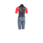ION-Wetsuit Capture 2/2 Shorty SS Back Zip junior steel blue/red/black 176/16 2022