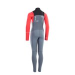 ION-Wetsuit Capture 5/4 Front Zip junior steel blue/red/black 104/4 2022