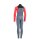 ION-Wetsuit Capture 5/4 Front Zip junior steel blue/red/black 176/16 2022