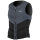 Prolimit Fusion Slider Vest Full Padded Frontzip  Black/Grey L