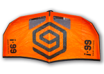 Nove Nove i99 Wing 2022 5,0qm orange