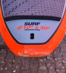 JP Surf Pro Carbon 810 x 30 *repaired